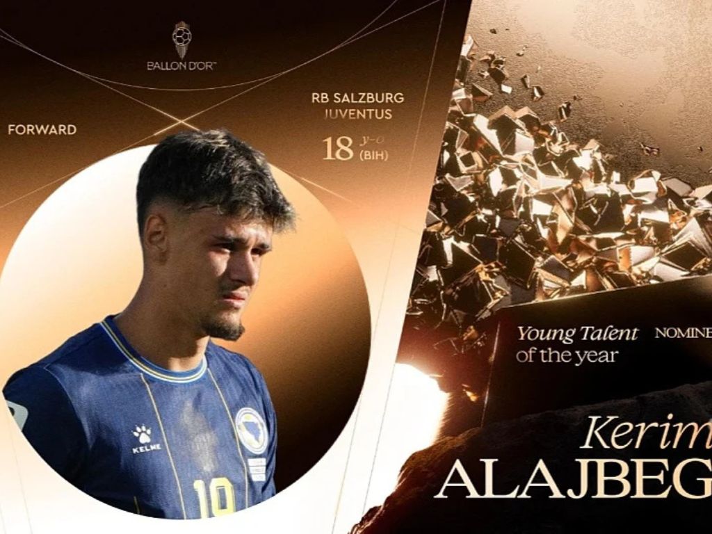 Ugledni Ballon d'Or posvetio tekst Alajbegoviću: Zapamtite ovo ime