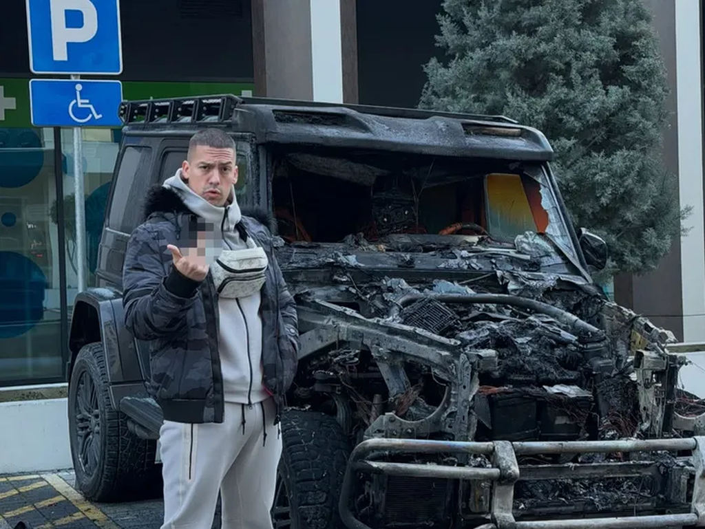 Uhapšen muškarac osumnjičen da je zapalio automobil Baki Prasetu