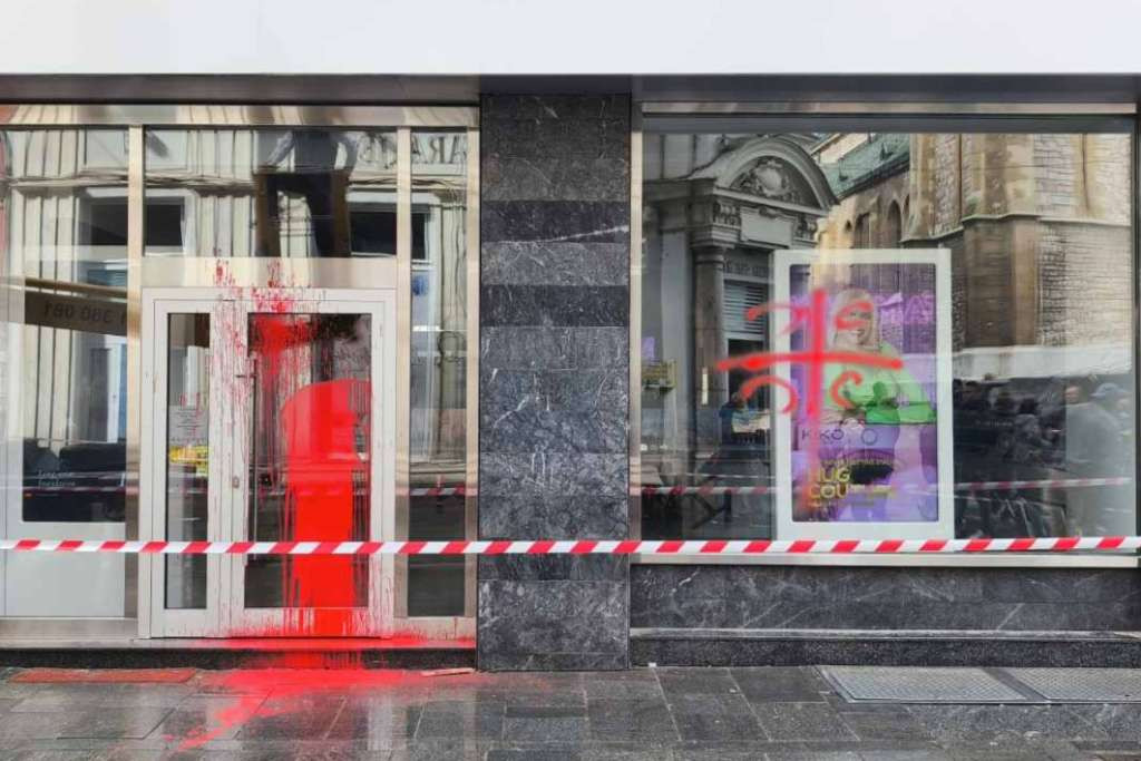 Uhapšen osumnjičeni za ispisivanje "4S" u Ferhadiji