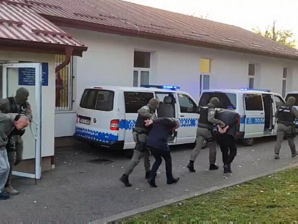 Uhapšeni u akciji "Petlja" sprovedeni u Okružno javno tužilaštvo Banjaluka