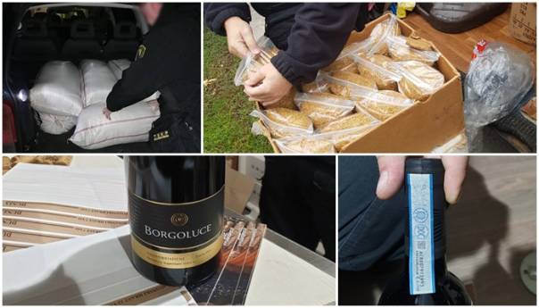 UIO: Oduzeti vino, duhan i tekstil u vrijednosti 200 hiljada KM
