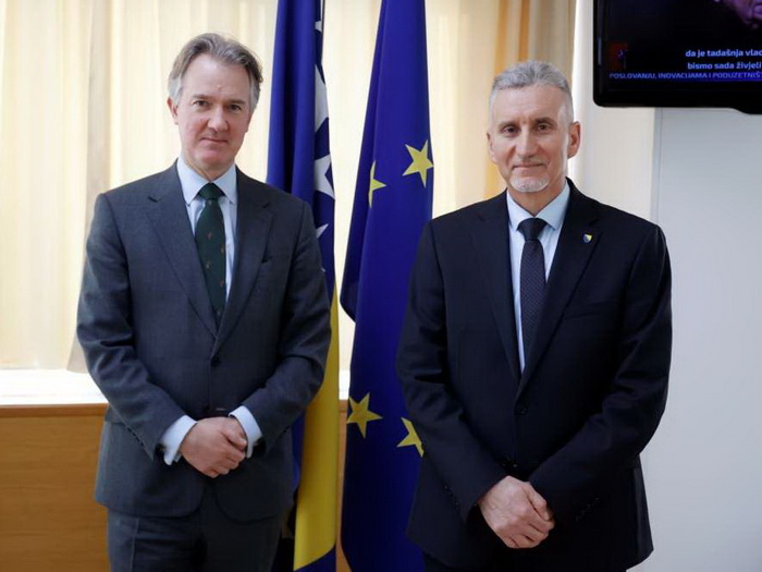 Ujedinjeno Kraljevstvo ostaje snažan partner BiH na njenom euroatlantskom putu