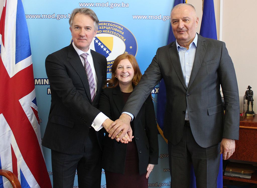 UK otvara savjetnički ured u Ministarstvu odbrane BiH