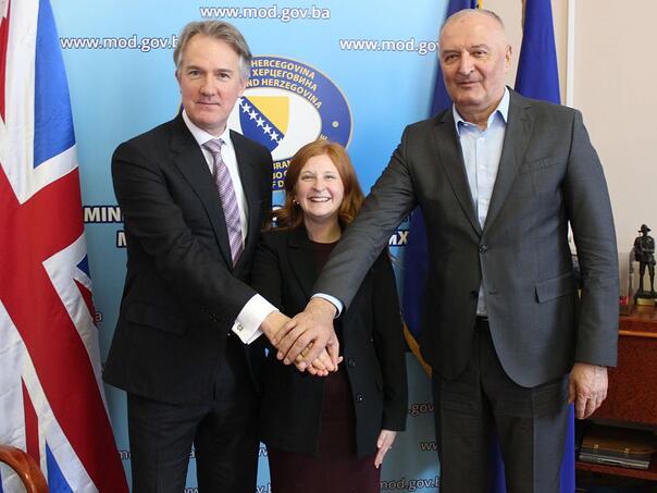 UK otvara savjetnički ured u Ministarstvu odbrane BiH