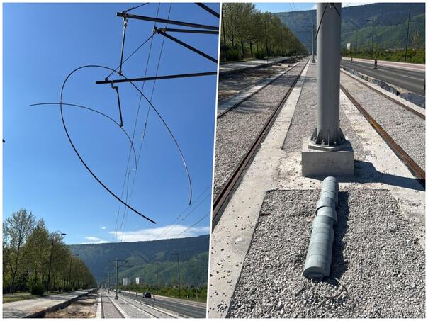 Ukradeni kablovi s pruge prema Hrasnici: Šteta oštro reagovao!