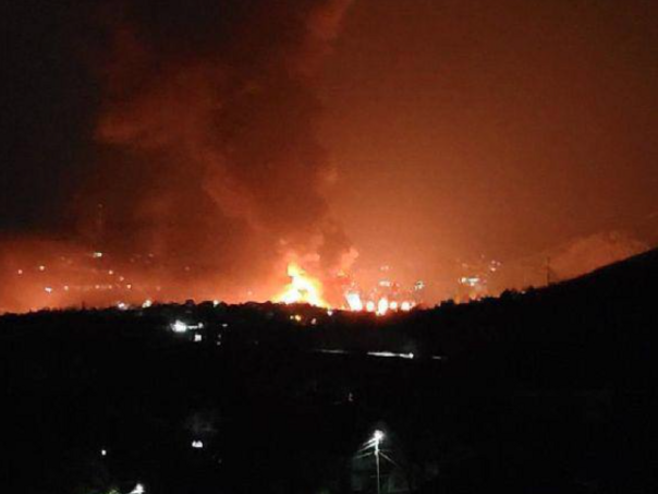 Ukrajinci napali dronovima, požar u ruskoj rafineriji nafte Tuapse