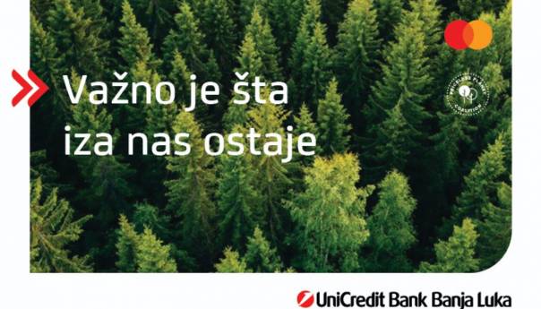 UniCredit Bank Banja Luka prva banka na tržištu BiH koja se pridružila Mastercardovoj Priceless Planet koaliciji
