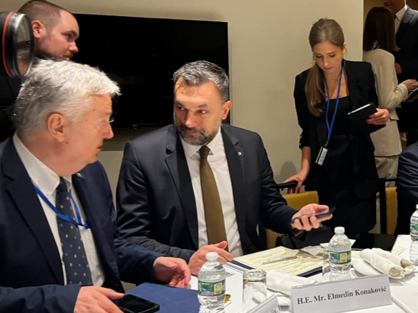 Uoči sjednice UN-a: Konaković razgovarao sa šefovima diplomatija iz regiona