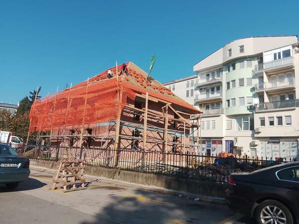 Uskoro se završava prva faze rekonstrukcije Drvene džamije