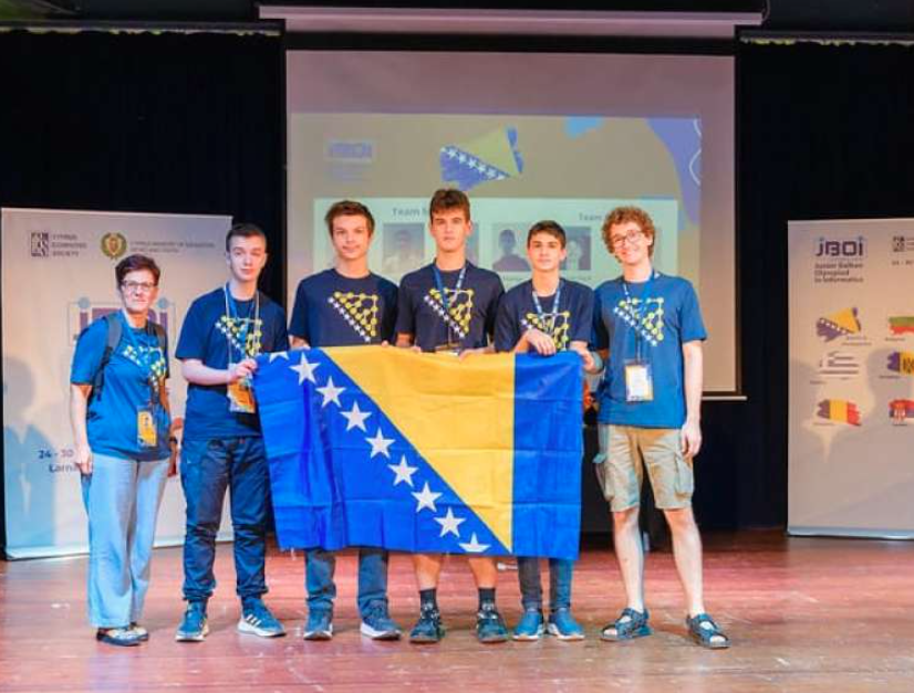 Uspješan nastup predstavnika BiH na 18. juniorskoj Balkanijadi iz informatike na Kipru
