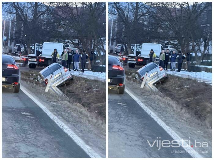 Usporen saobraćaj zbog nezgode na putu prema Sarajevu