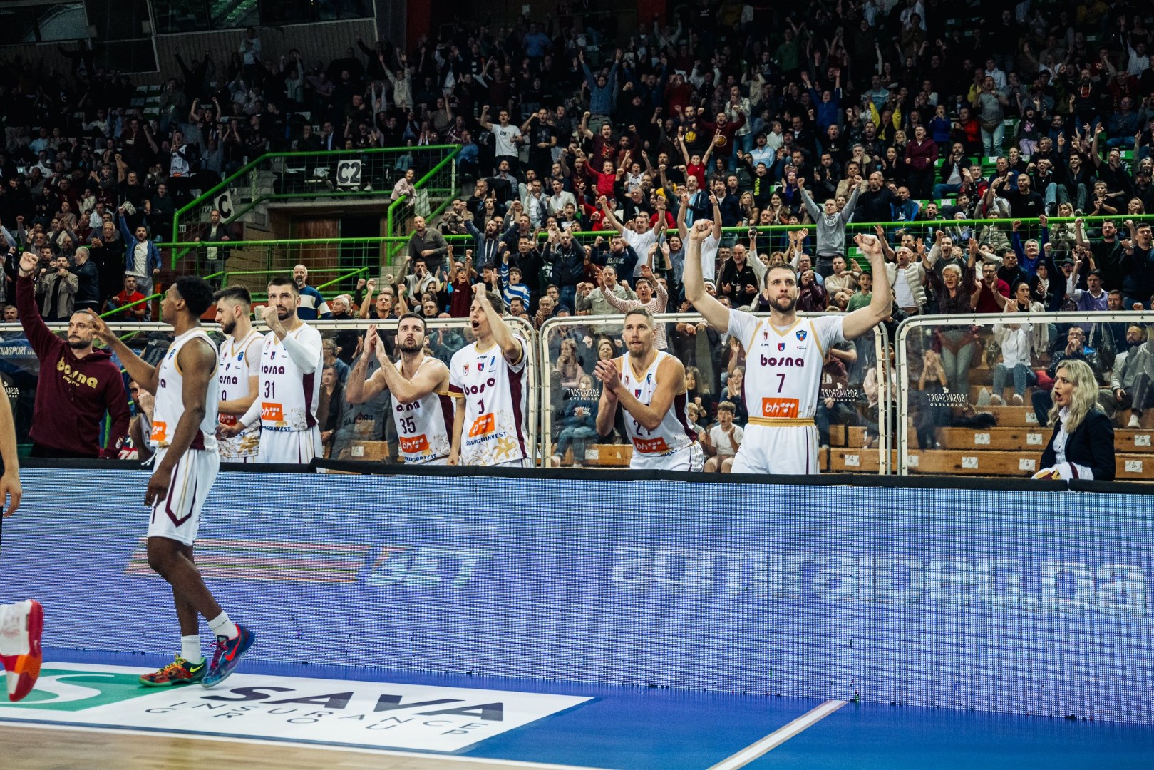 Utakmica Bosne u FIBA Cupu premještena u Skenderiju