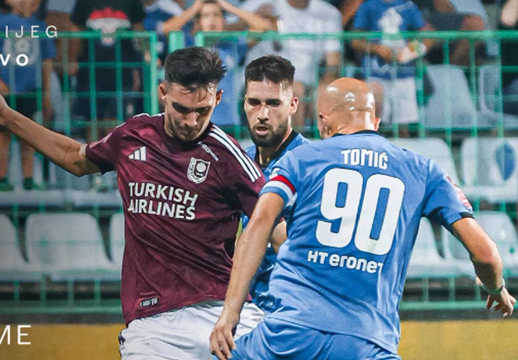 Uživo: Borac - Željezničar 2:0; Široki - Sarajevo 0:0