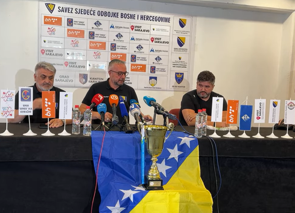 Video: Press konferencija Saveza sjedeće odbojke BiH nakon osvajanja 12. titule prvaka Evrope
