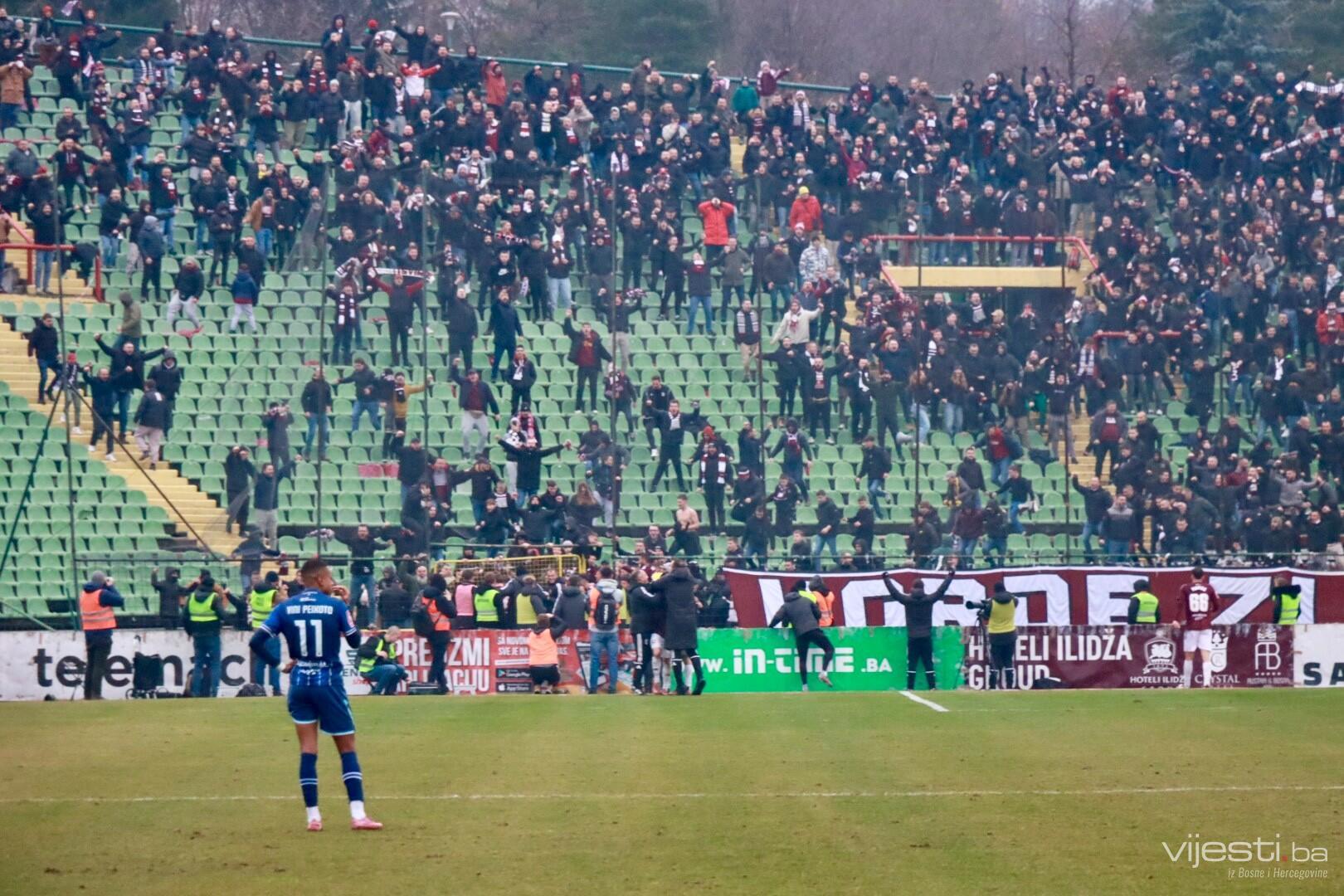 TOK UTAKMICE: Sarajevo - Željezničar 4:0