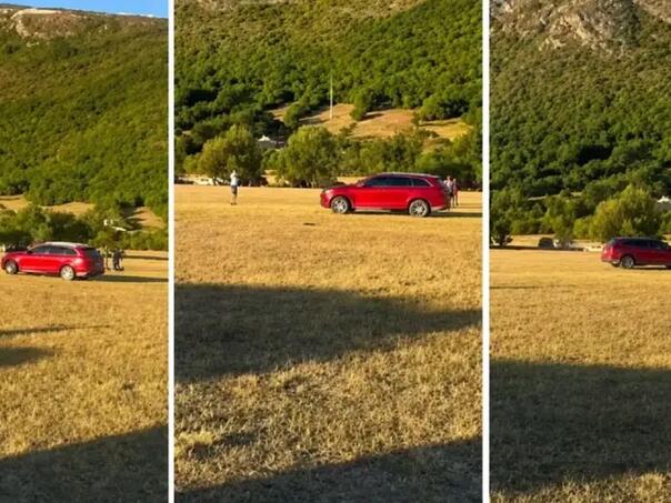 Uznemirujući snimak iz BiH: Autom uletio u masu ljudi i pregazio troje