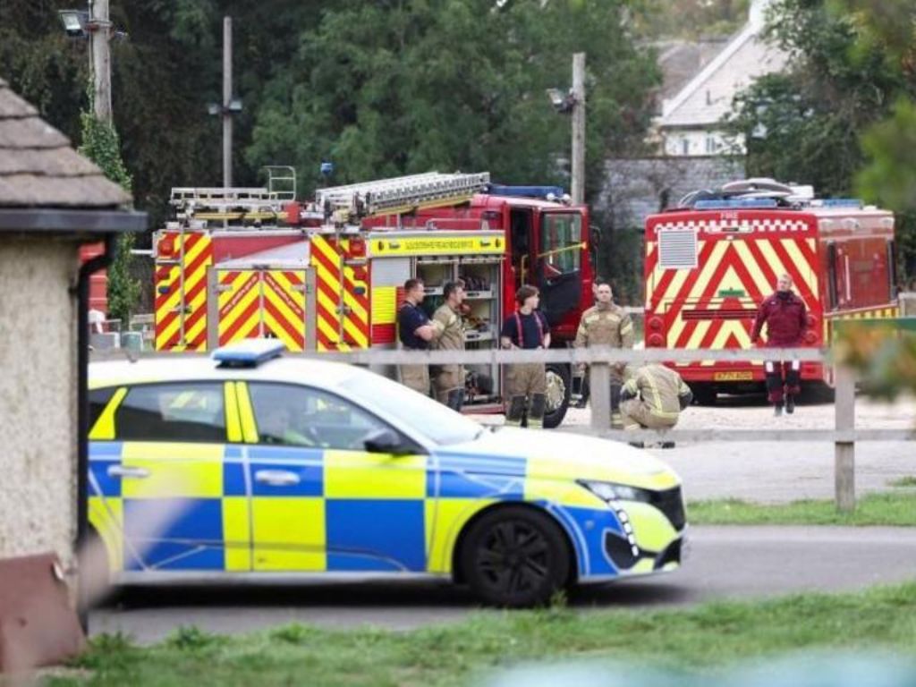 Vanredno stanje u blizini britanske vojne baze, evakuisane su kuće