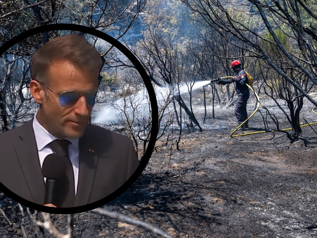 Vatrena katastrofa u Evropi: Macron upozorava na najgore ljeto od 1945. godine