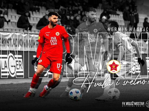 Velež raskinuo ugovor s Haskićem: Legenda ipak ostaje u klubu