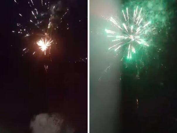 Veličanstven vatromet u Stocu nakon pobjede Zmajeva