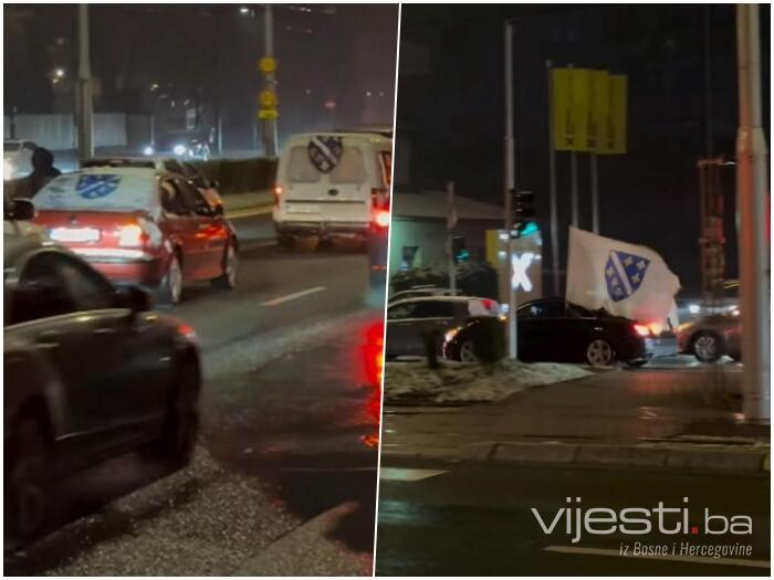 Velika noć za Bosnu i Hercegovinu: Slavlje na ulicama glavnog grada