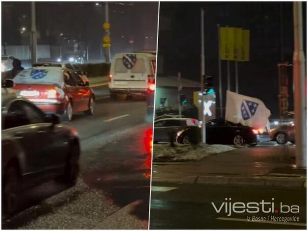 Velika noć za Bosnu i Hercegovinu: Slavlje na ulicama glavnog grada