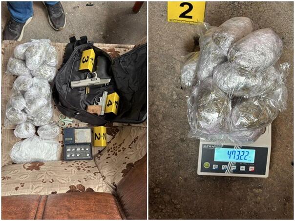 Velika zapljena u Zenici: Pronađena droga, oružje i municija