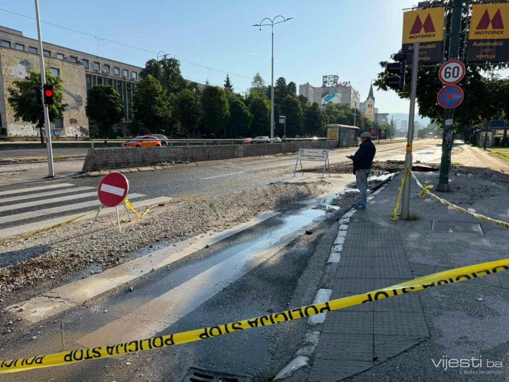 Veliki dio Sarajeva sutra bez vode