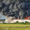 Veliki požar u kompleksu fabrike stiropora u Bihaću