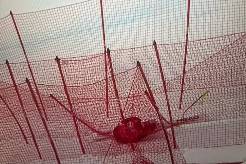 Video: Jeziv pad Lindsey Vonn na čuvenoj spust utrci