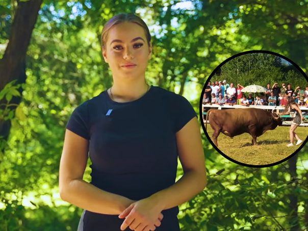 Video: Mogla bi biti model, ali Martina iz Busovače je najmlađa trenerica bikova u BiH