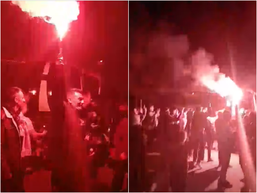 Video: Rahimić zapalio baklju na dočeku navijača Veleža