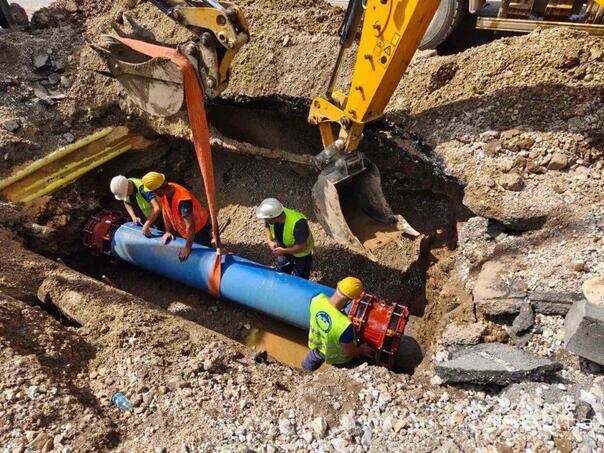 Video: Sanirana puknuta cijev, voda bi mogla doći oko 22 sata