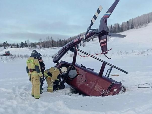 Video: Srušio se helikopter u Rusiji, putnici poginuli