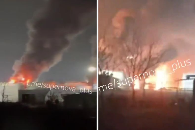 Video: U Rusiji pogođeno ogromno skladište nafte