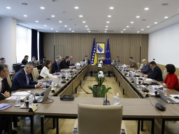 Vijeće ministara o NATO-u, osnivanju Komisije za granicu BiH