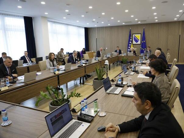 Vijeće ministara BiH danas razmatra ključne sporazume, odluke i programe rada