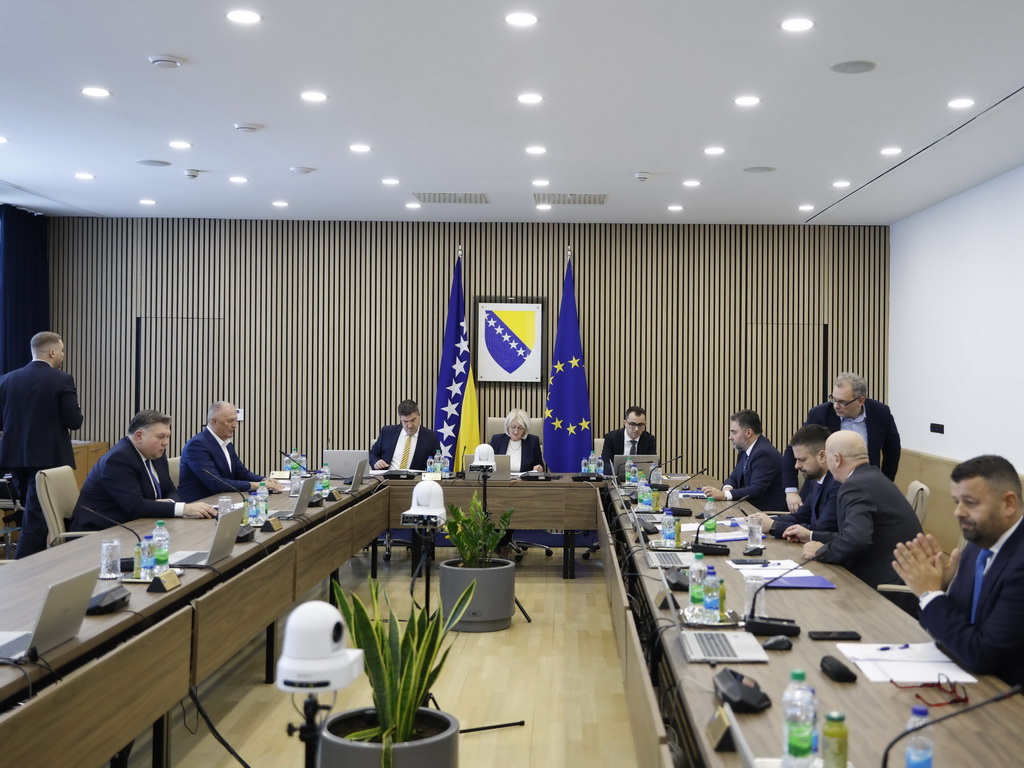 Vijeće ministara BiH danas razmatra odluku o usvajanju Programa reformi BiH