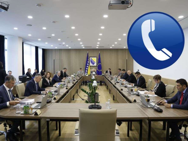 Vijeće ministara BiH usvojilo dokument Dopuna Priloga institucija u BiH