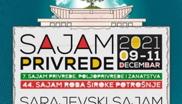 Više od 150 izlagača na sajmu privrede od 9. do 11. decembra u Sarajevu