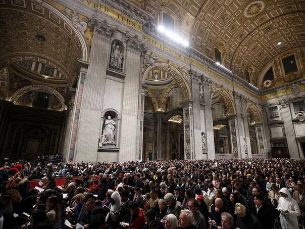 Više od 33 miliona vjernika stiglo u Rim za rimokatoličku jubilarnu svetu godinu 2025.