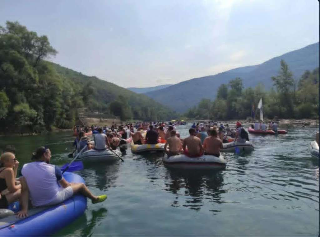 Više od 500 učesnika na Drinskoj regati od Modrana do Goražda