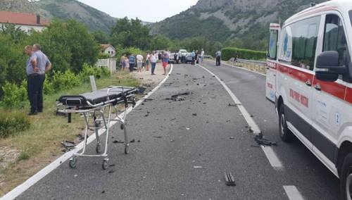Više povrijeđenih u teškoj saobraćajnoj nesreći kod Mostara