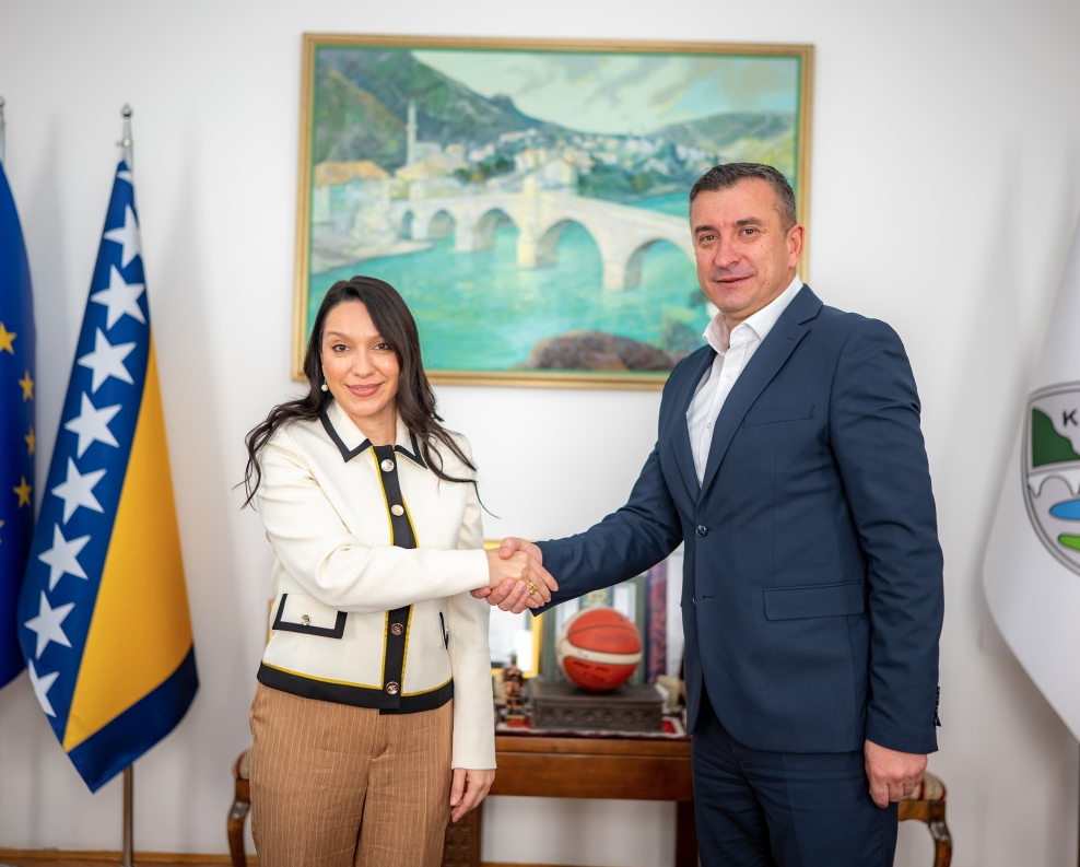 Vitanova posjetila Konjic: Nastavak uspješne saradnje OESS-a i Grada