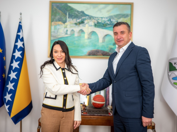 Vitanova posjetila Konjic: Nastavak uspješne saradnje OESS-a i Grada