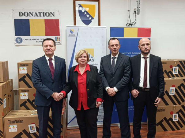 Vlada Rumunije donirala IT opremu statističkim institucijama u BiH
