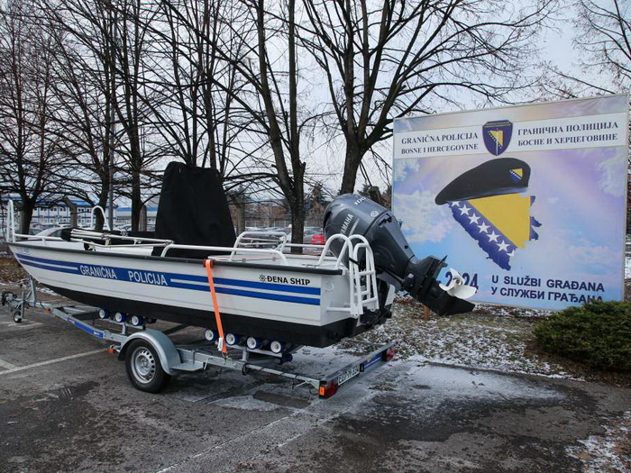 Vlada SAD-a donirala patrolni čamac Graničnoj policiji BiH