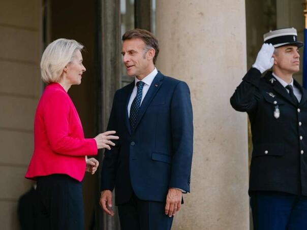 Von der Leyen i Macron na večeri u Parizu: Usaglasili brojne stavove, ali razlike ostaju
