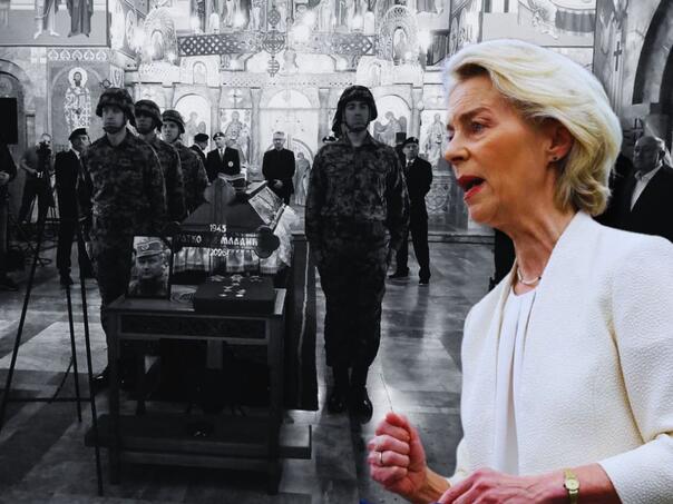Von der Leyen: Bila sam užasnuta prizorima sa sahrane Mladića