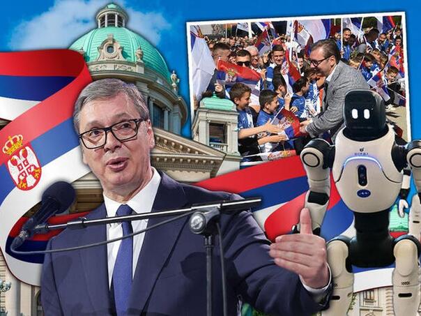 Vreo politički vikend u Srbiji: Skupovi Vučićevih ćacija i studenata